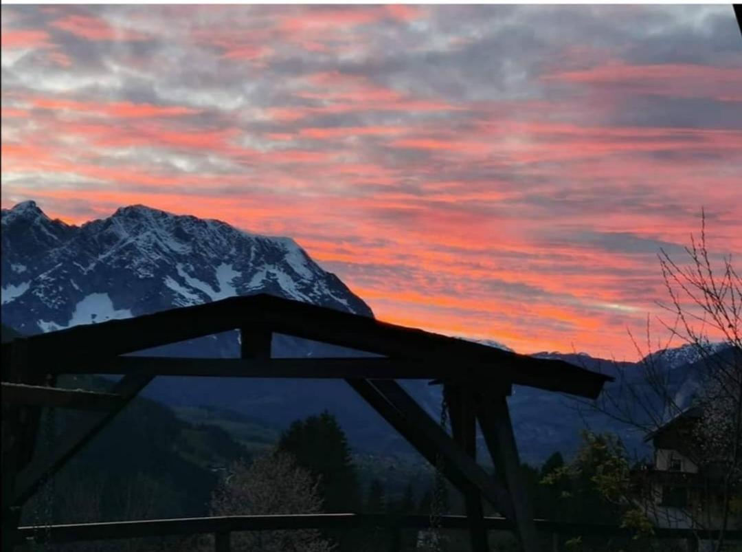 Bergblick Hollnhof Apartment Donnersbach ภายนอก รูปภาพ