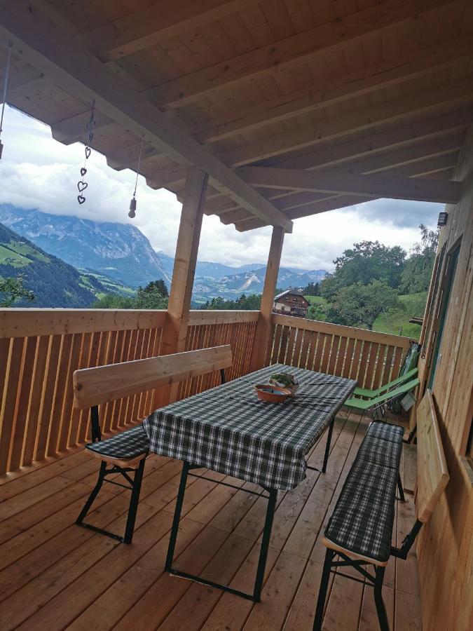 Bergblick Hollnhof Apartment Donnersbach ภายนอก รูปภาพ